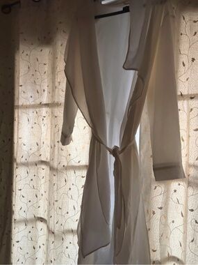 Sheer White cover up  - Women's cover up